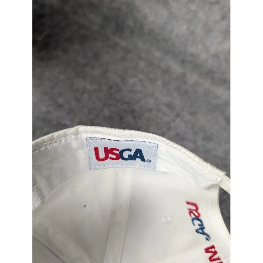 USGA 2017 U.S. Open Erin Hills‎ Golf Cap White Embroidered Adjustable